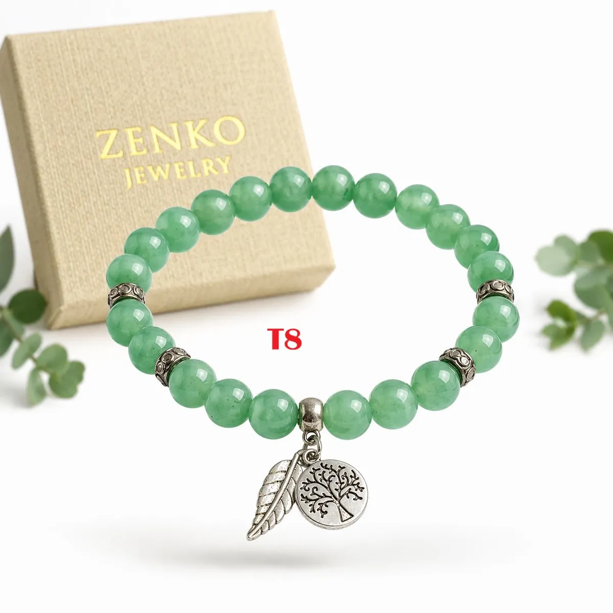 Bransoletka z Jadeitu Drzewo Życia ZENKO