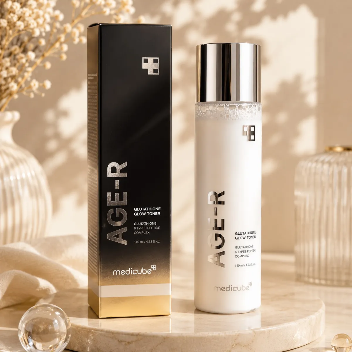 Medicube AGE-R Glutathione Glow Toner 140ml