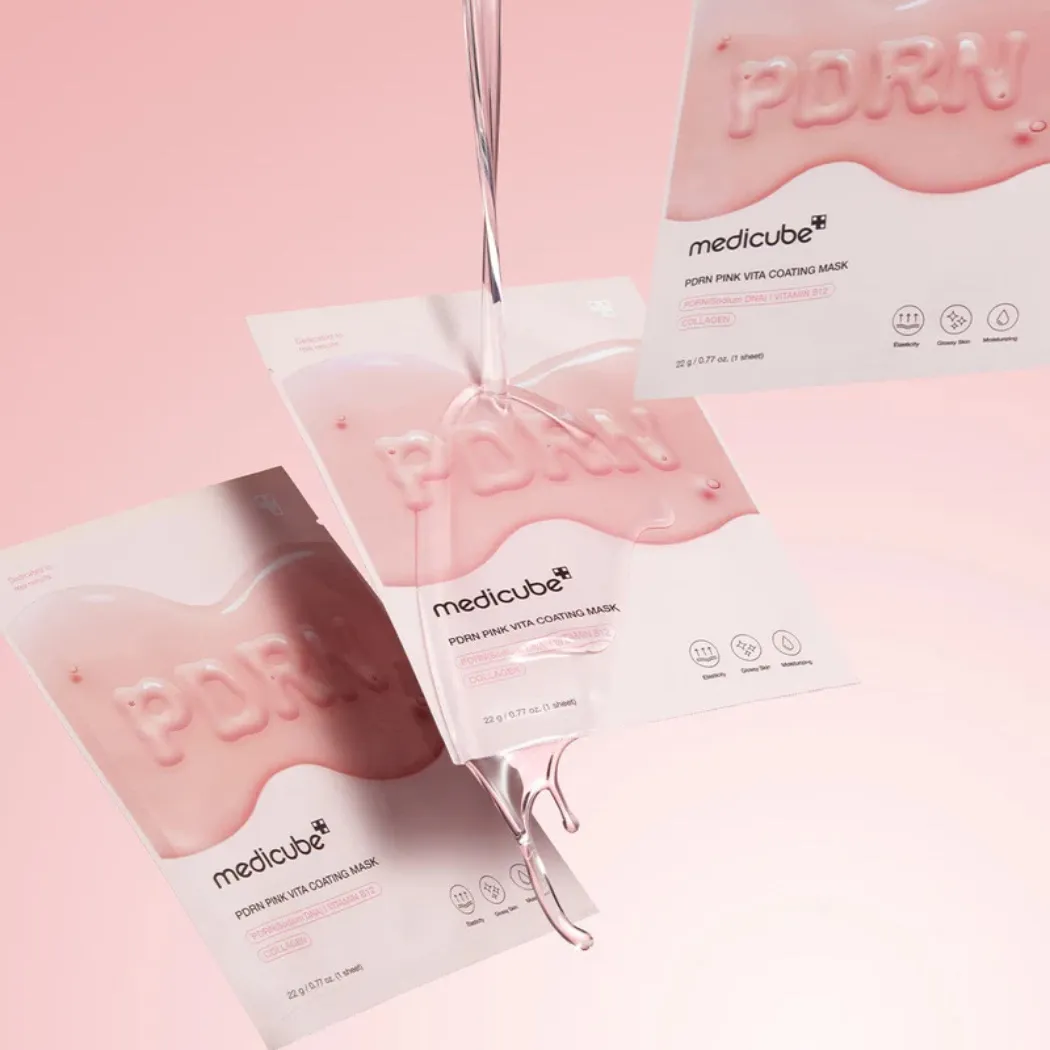 Medicube PDRN Pink Vita Coating Mask Maska w Płatach Różowa