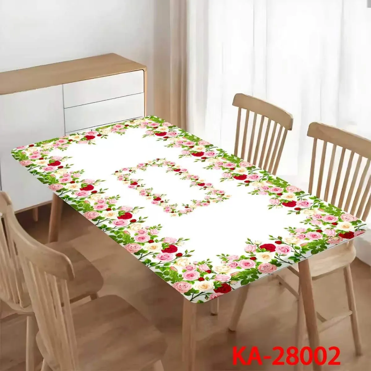 Obrus Winyl Różany Kwiaty 60x120cm