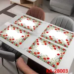 Podkładki na Stół Maki i Stokrotki 30x45cm z motywem kwiatowym