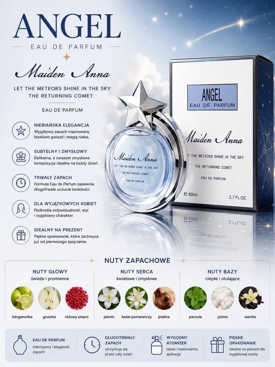Perfumy Maiden Anna Angel Eau de Parfum 80ml