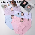Majtki Bawełniane Damskie Hana w Kwiatki L-XXL
