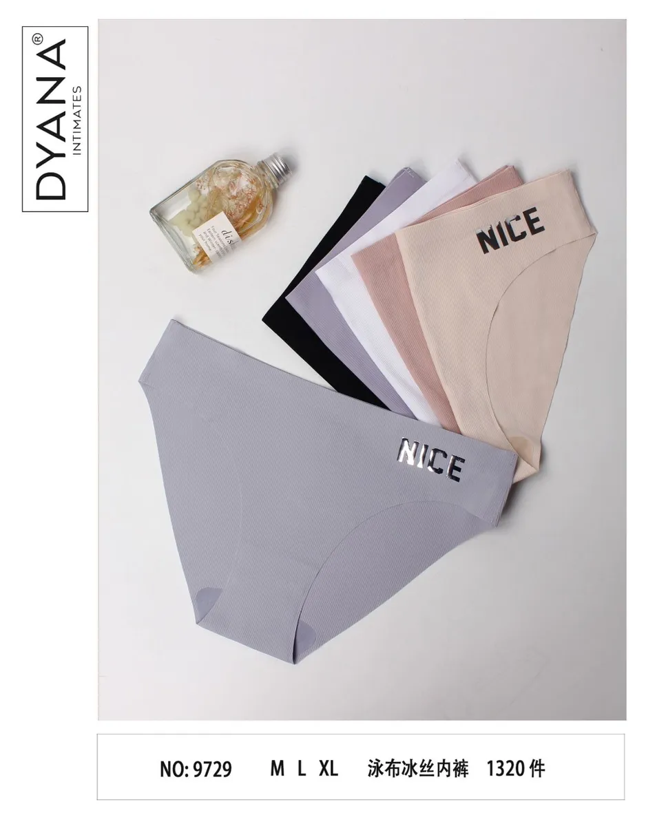 Majtki Bawełniane Damskie NICE Szare M/L/XL Dyana