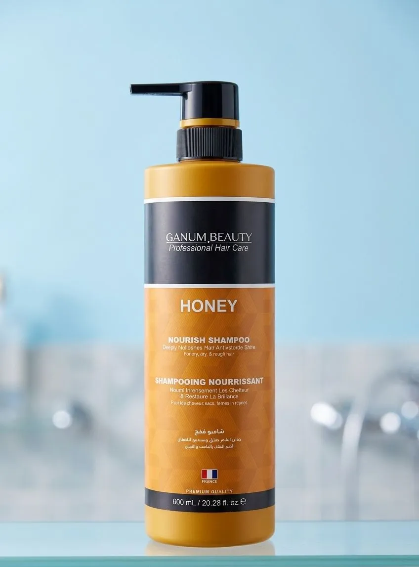 Ganum Beauty Szampon Miodowy Odżywczy 600ml