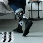 Skarpety Męskie z Husky Czarne 40-45