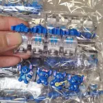 Brelok Stitch Disney niebieski 4cm z breloczkiem