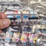 Hello Kitty Keycaps Kitty & Chmurki do Klawiatury Mechanicznej