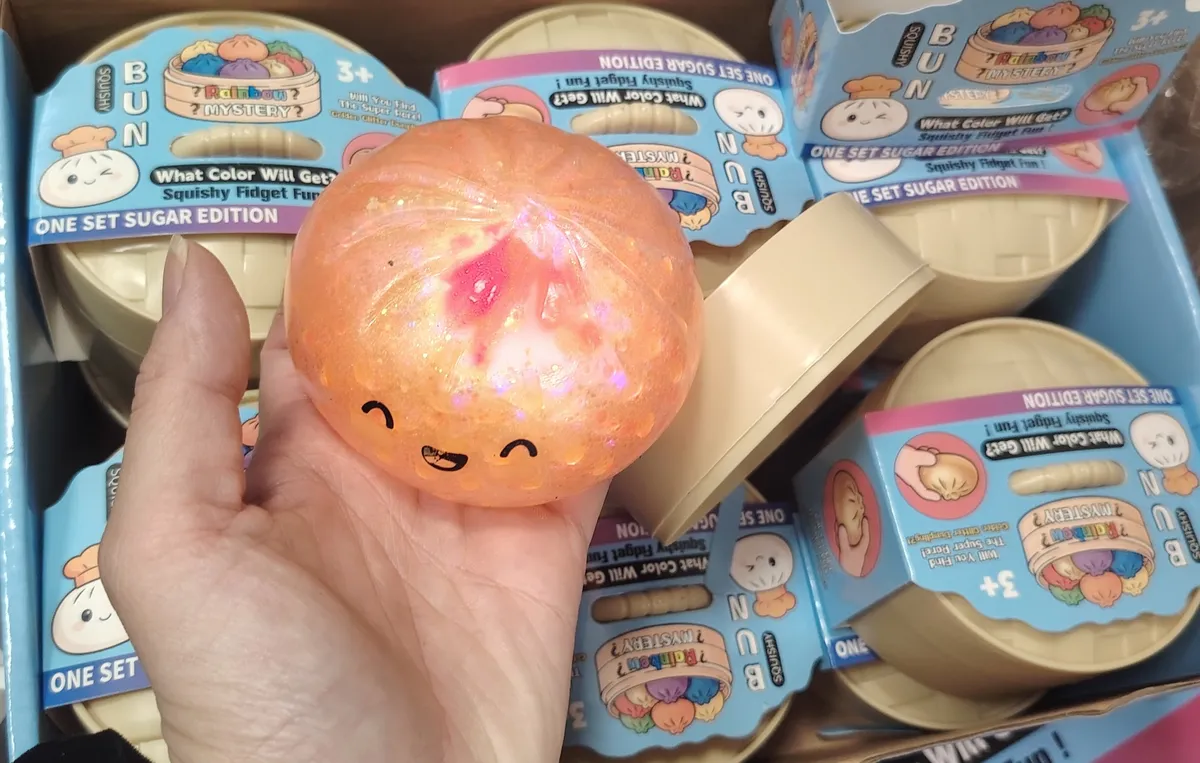 Squishy Bun Rainbow Mystery Sugar Edition Pomarańczowy
