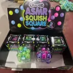 ASMR Squish Square Scrunchens Kolorowe 2 Kolory