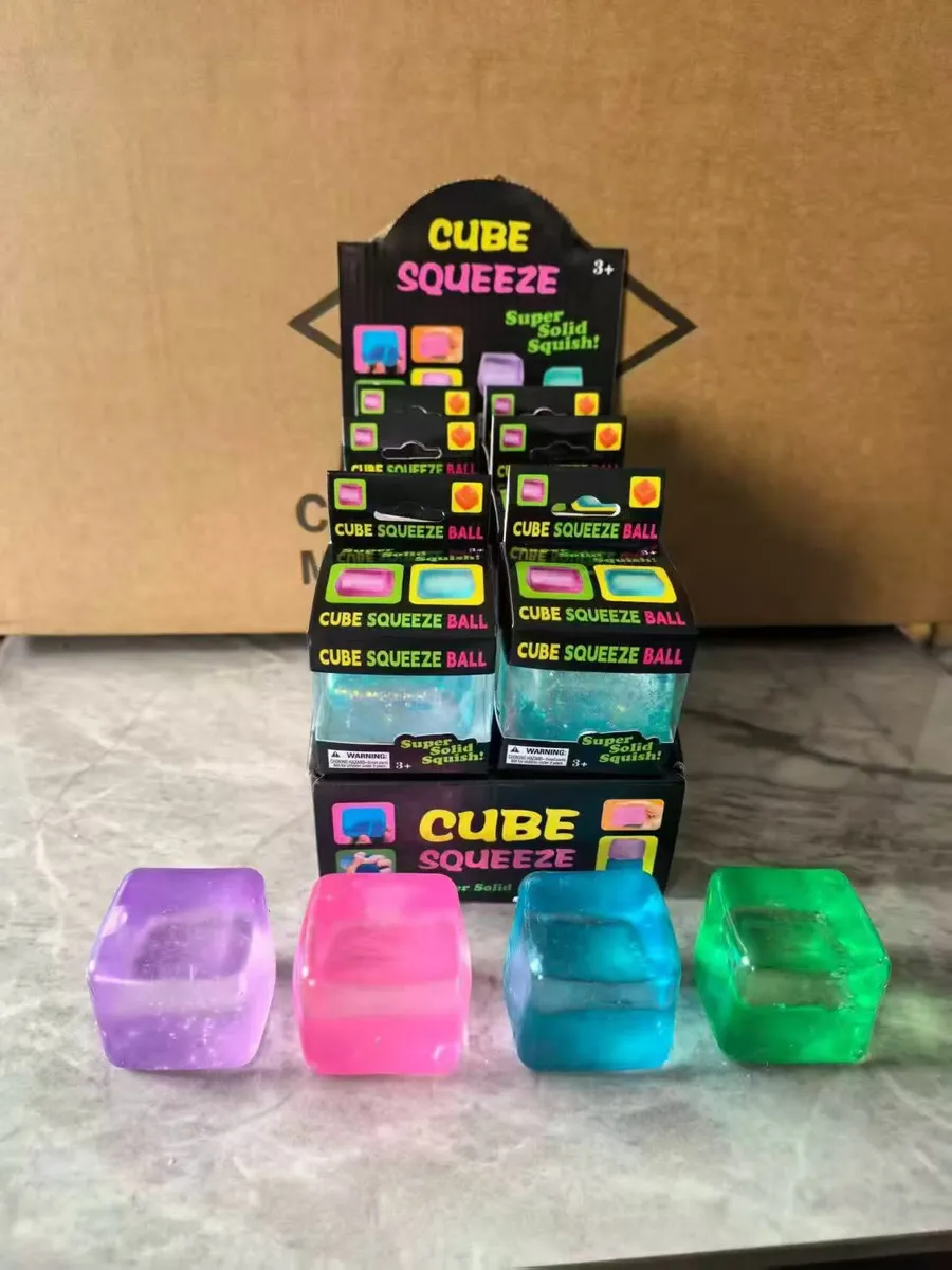 Kostka Cube Squeeze Sensoryczna 6cm Super Solid Squish