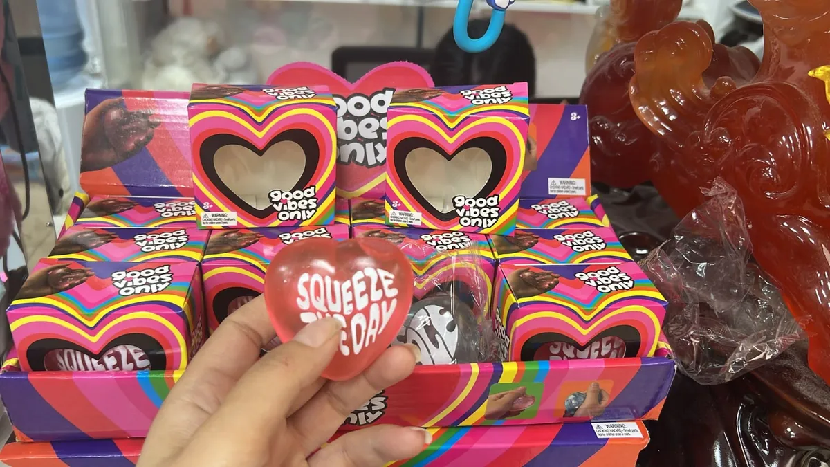 Squeeze Heart Good Vibes Only Czerwone 8+