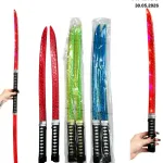 Miecz Świetlny LED Czerwony 70cm z Dźwiękiem