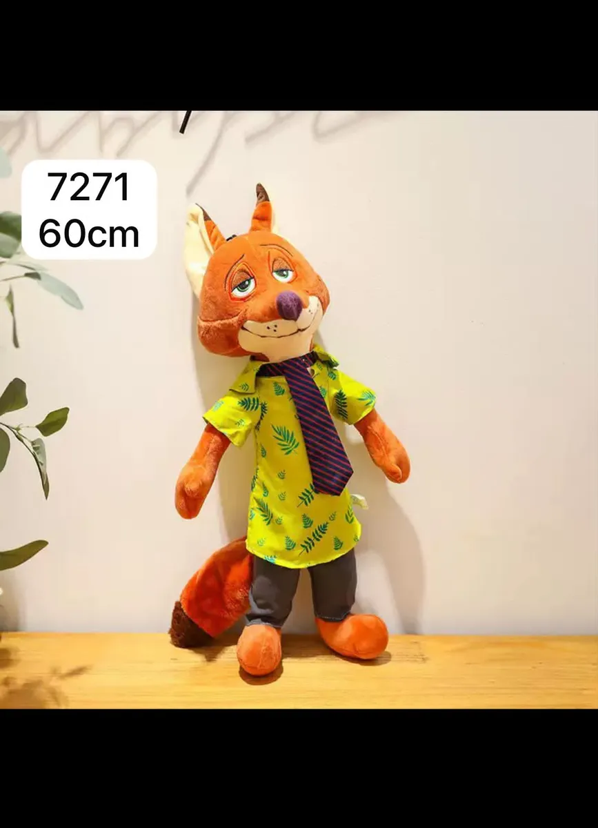 Maskotka Lis Zootopia 60cm w Koszuli i Krawacie