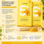 Numbuzin 5+ Rozświetlająca Maska w Płacie z Witaminą C 27ml