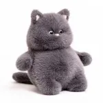 Maskotka Kot Szary z Kocyk 20cm