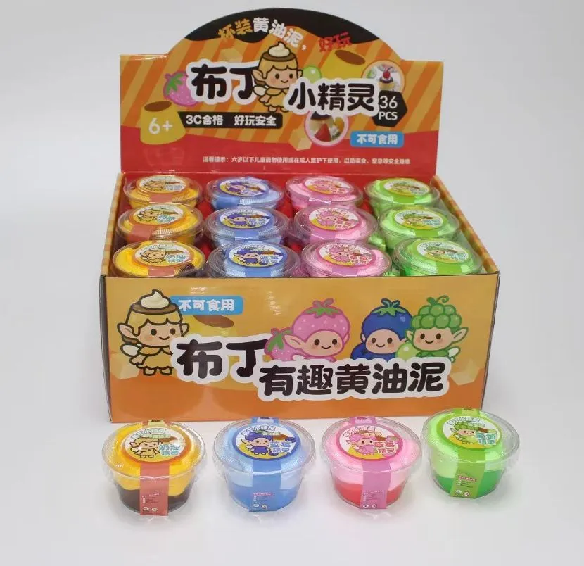 Zestaw Slime 4 Kolory w Pojemniczkach 6+