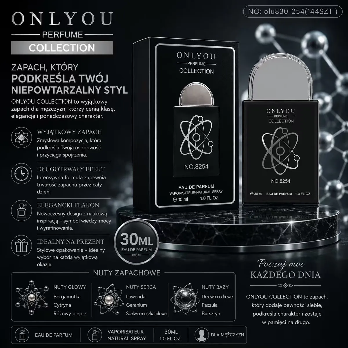 Perfumy Only You Collection No.8254 30ml dla Mężczyzn