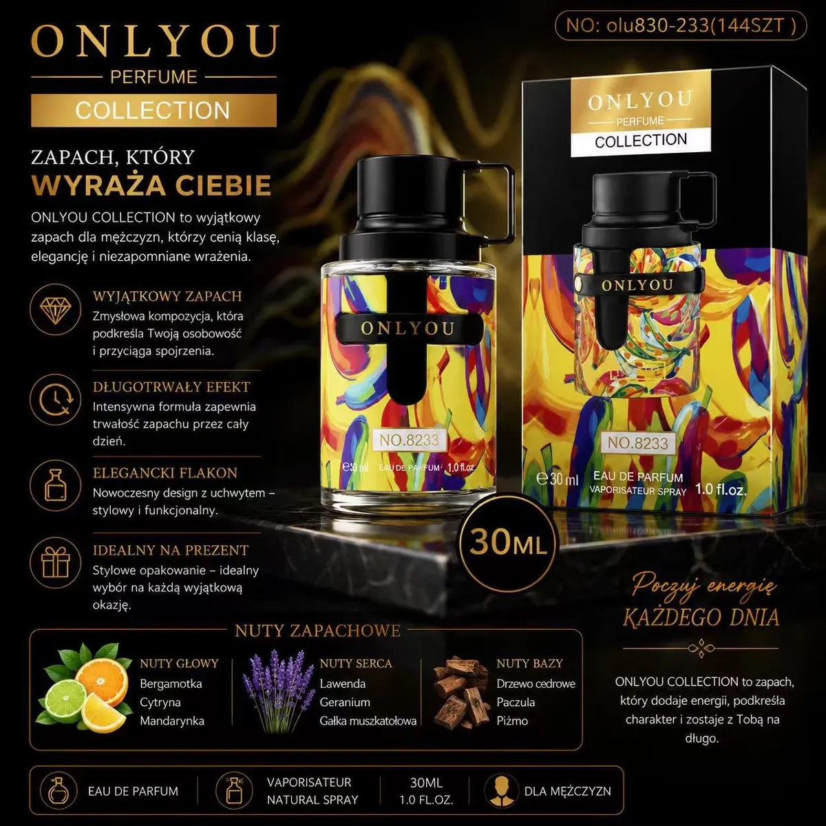 Perfumy Only You Collection 30ml dla Mężczyzn
