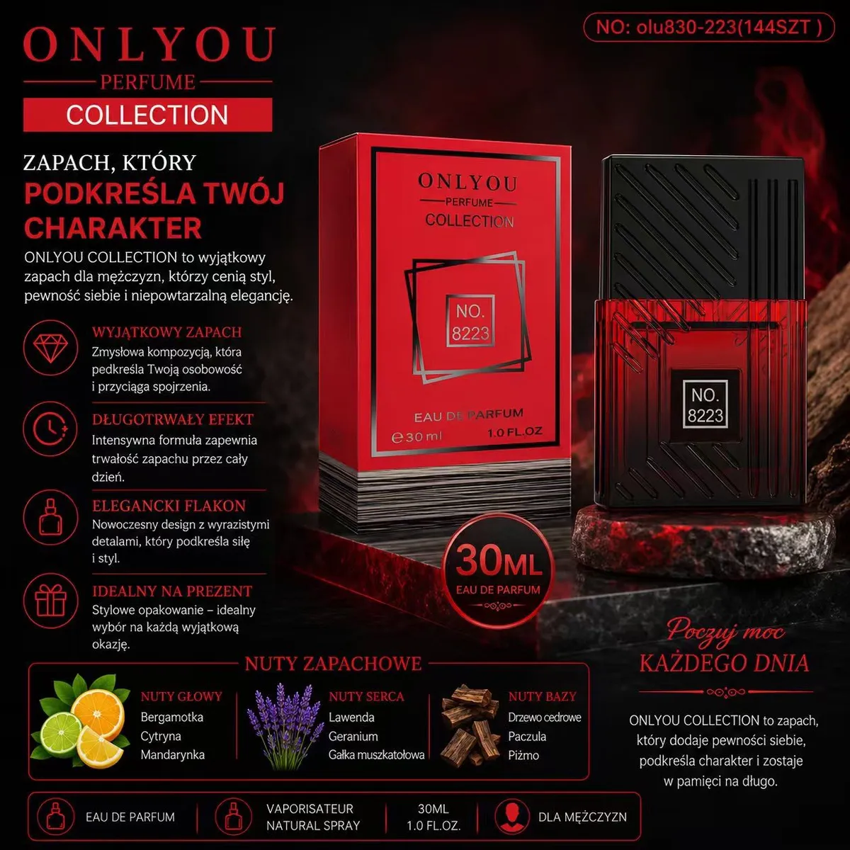 Perfumy Only You No. 8223 30ml dla Mężczyzn