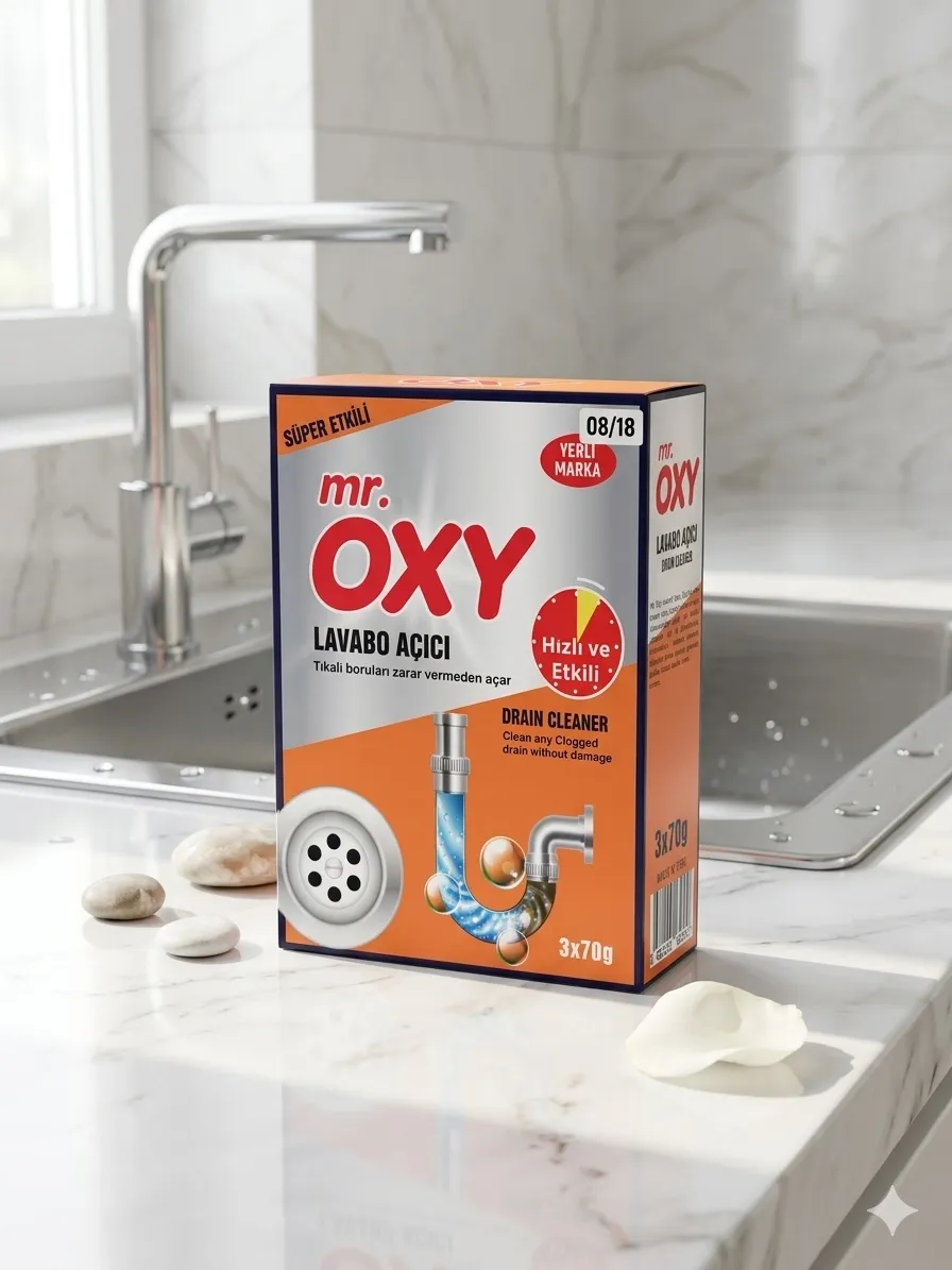 Mr. Oxy Granulki do Udrażniania Rur 3x70g
