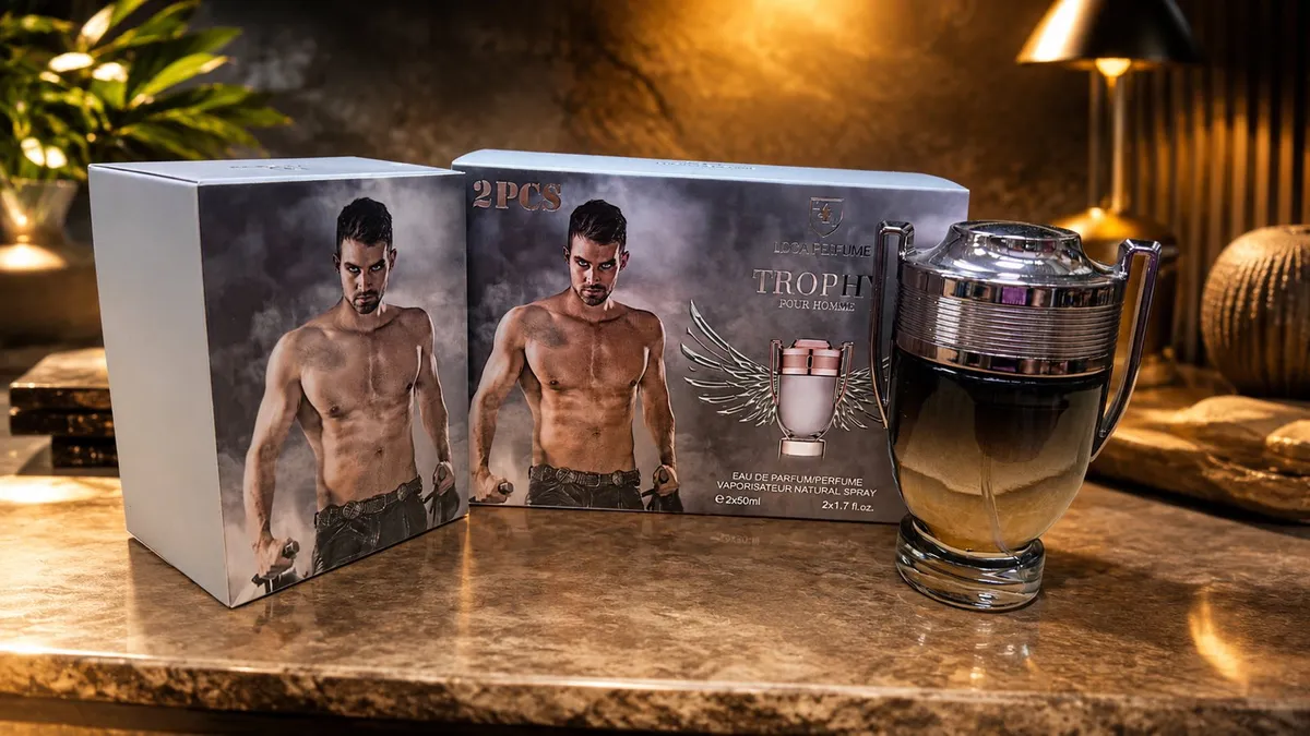Perfumy Trophy Pour Homme 2x50ml Zestaw Męski