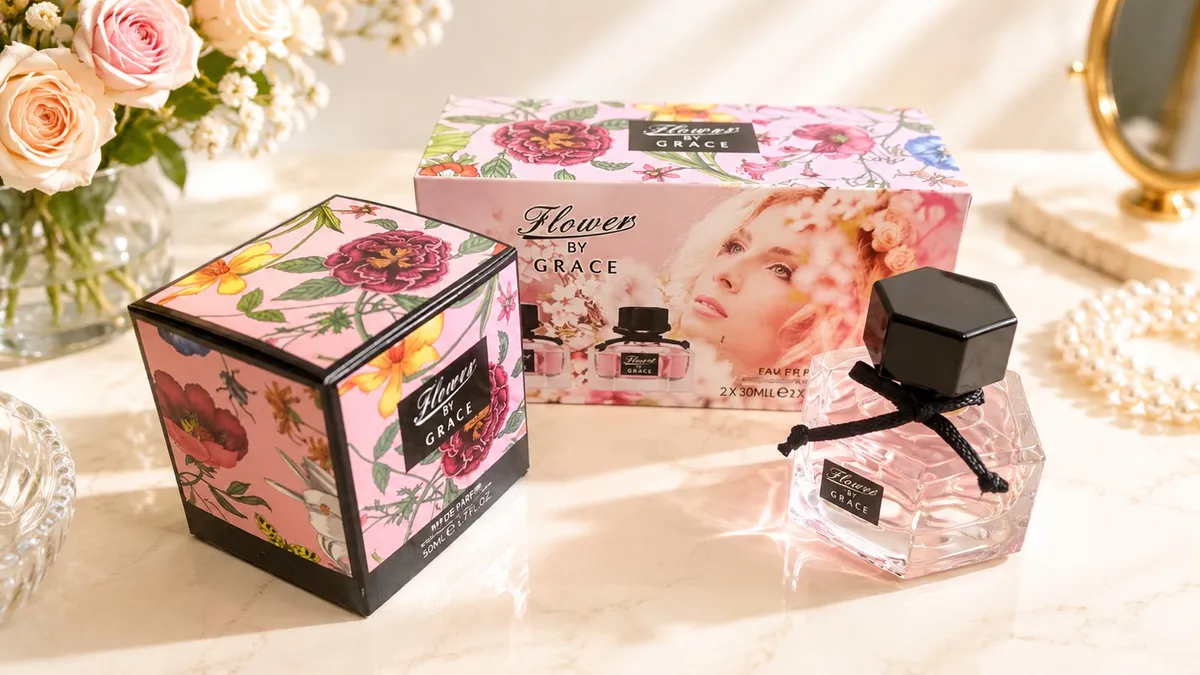 Perfumy Flowers by Grace 2x50ml Zestaw Damski