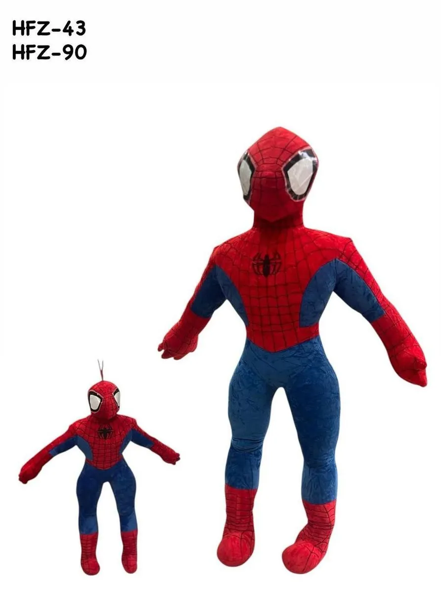 Maskotka Spider-Man 90cm Pluszowa Czerwono-Niebieska