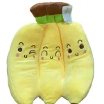 Maskotka Banan 50cm z Twarzami Pluszowa