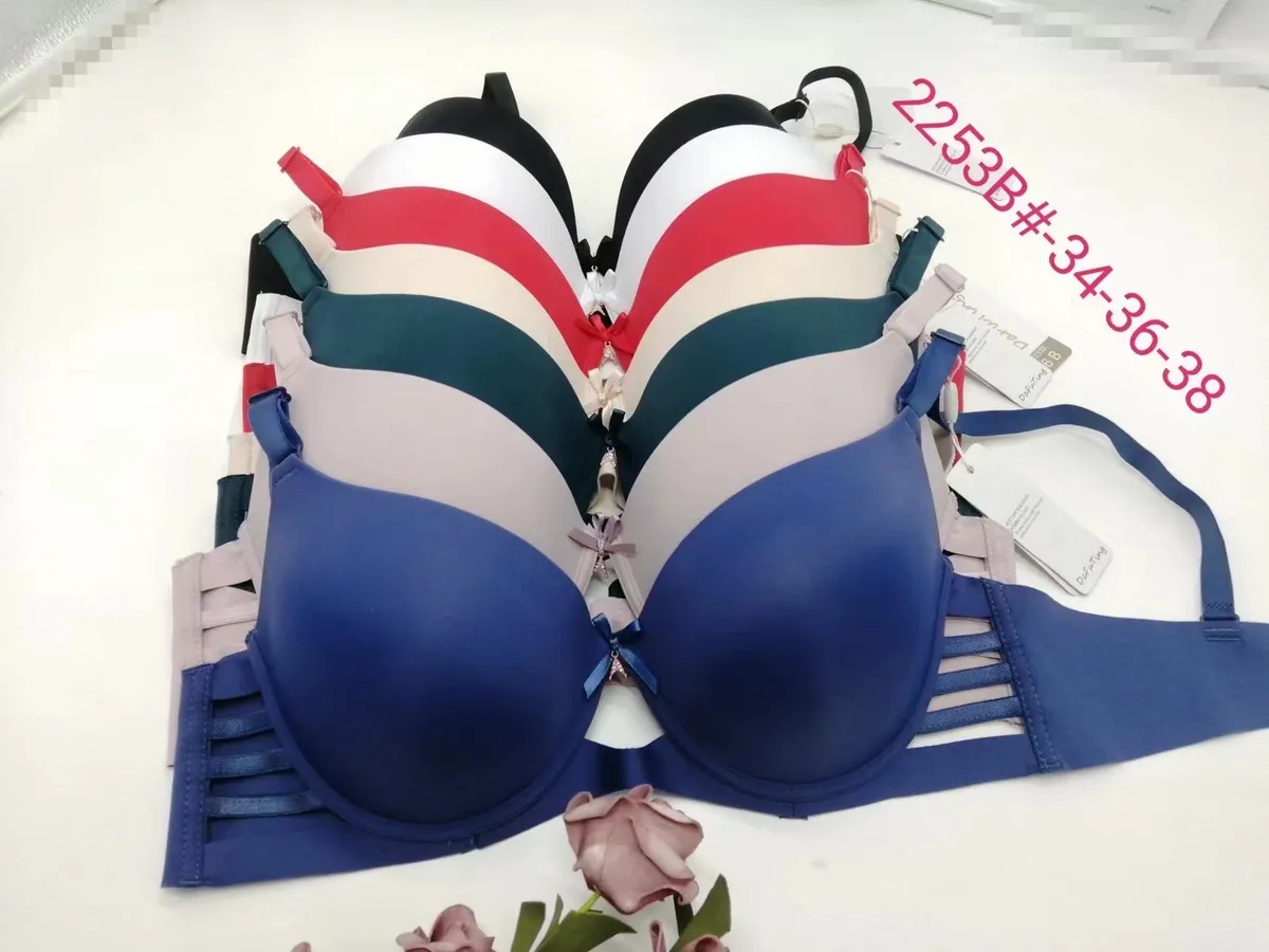 Biustonosz Push-up Kolorowy 75B-85B 2253B