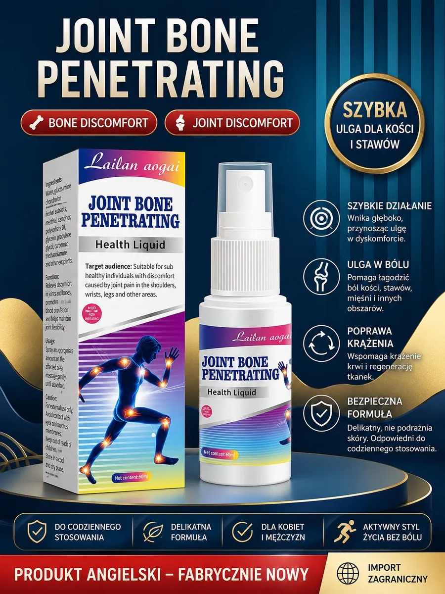 Spray Joint Bone Penetrating 60ml Lailan Aogai