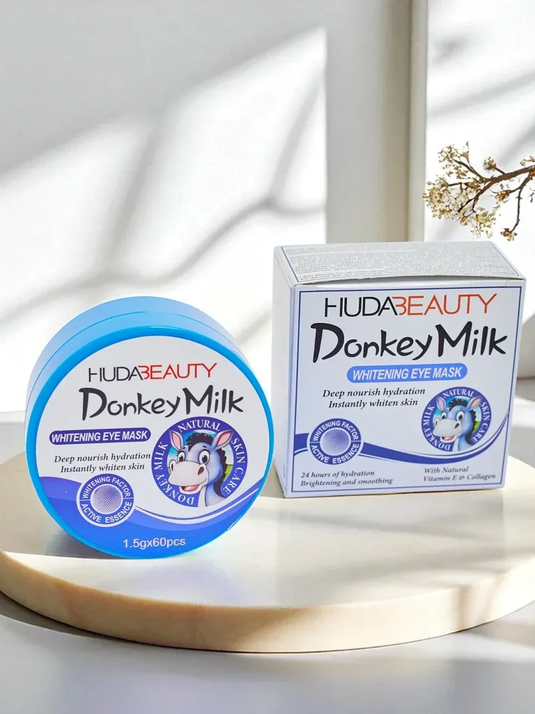 Huda Beauty Donkey Milk Whitening Eye Mask 60 szt