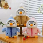 Maskotka Pingwin w Kurtce 25cm