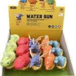 Pistolet Wodny Dinozaur Karton 15szt. Wielokolorowy