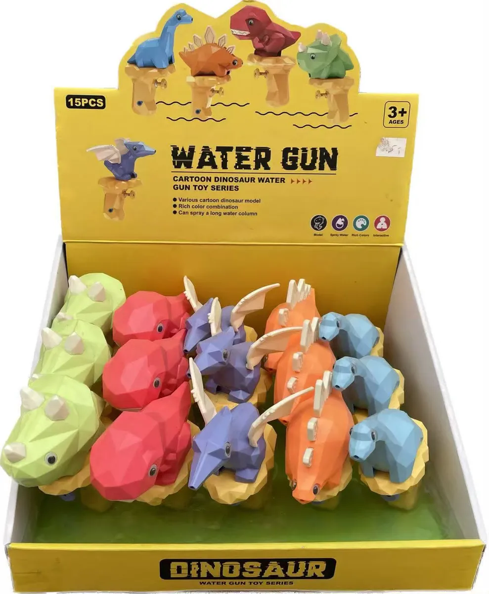 Pistolet Wodny Dinozaur Cartoon 15szt. w Displayu