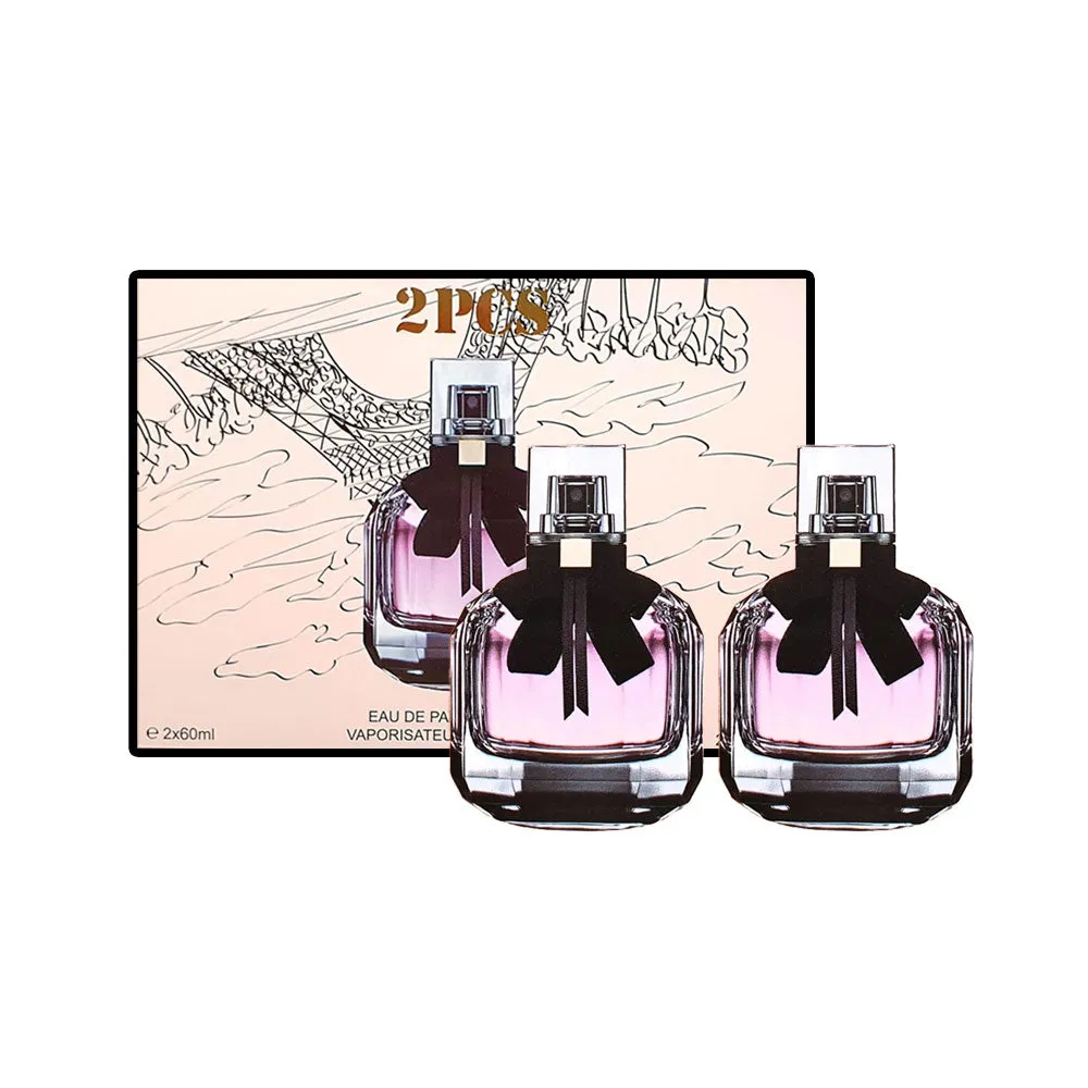 Zestaw Perfum Zertaw 2x50ml z Czarną Kokardą