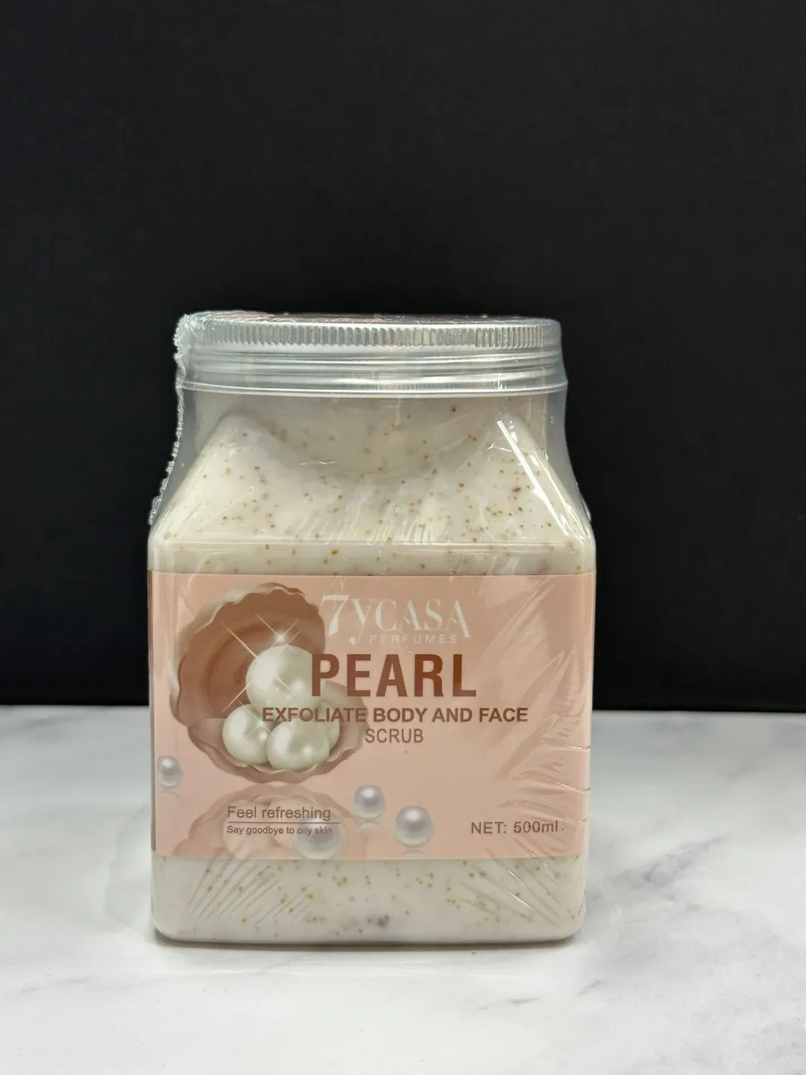 Peeling do ciała i twarzy Pearl 500 ml 7ycasa z drobinkami