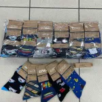 Skarpety Męskie GNG Bawełniane z Motywami Muzycznymi 39-46