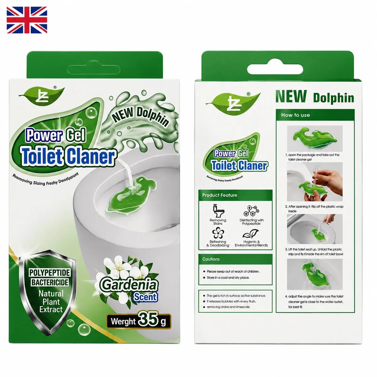 Żel do WC Zed Dolphin Gardenia 35g