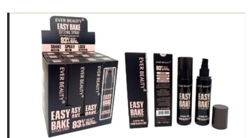Spray utrwalający makijaż matujący 120 ml Easy Bake