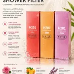 Filtr prysznicowy WK50626-39 z zapachem Rose, Sweet, Violet