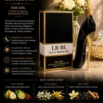 LB BL Luca Perfumy For Girl 80ml flakon szpilka czarno-złoty WK50626-4