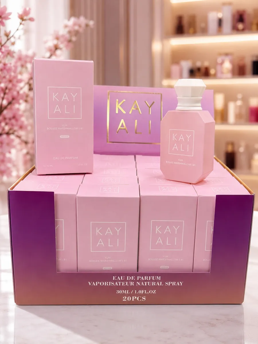 Perfumy Kay Ali Yum Boujee Marshmallow 30ml różowe flakon WK50626-103