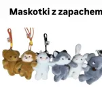 Maskotki z zapachem zestaw 6 sztuk pluszowe breloki zwierząt WK50626-1