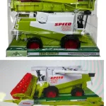 Model kombajnu SPEED SAFELY 480 zielono-biały z czerwonymi kołami WK50