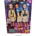 Zestaw lalek KPOP Demon Hunters 3 szt. z muzyką dla dzieci 3+ WK50626-