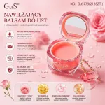Nawilżający balsam do ust GuS z ekstraktem z róży i witaminą E
