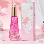 Emulsja do twarzy Pink Tender Peach Blossom Milk z różowymi perełkami