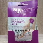 SheFoot Laboratories sól do kąpieli stóp z minerałami Morza Martwego 55 g