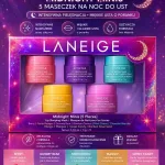 Laneige Midnight Minis zestaw 5 mini maseczek do ust na noc